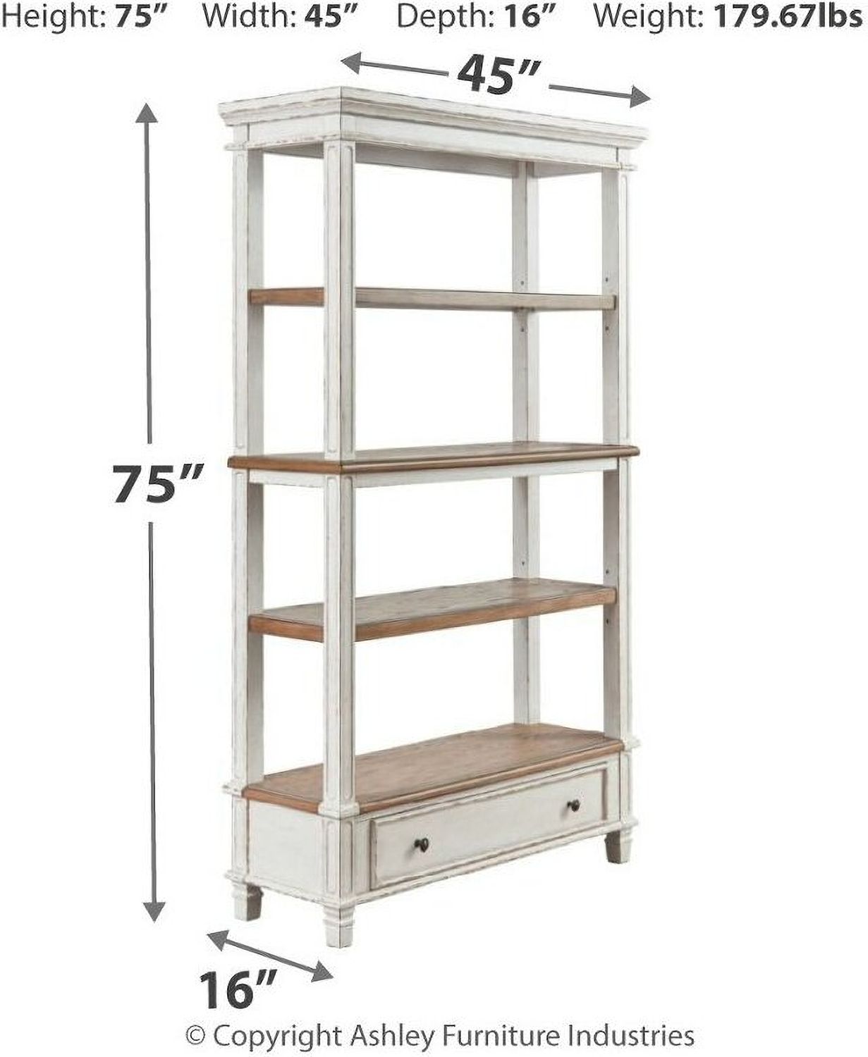 Realyn Bookcase H74370