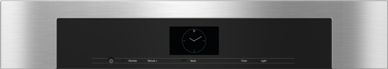 30" compact speed oven  in a perfectly combinable design with automatic programs and combi modes. H7570BM