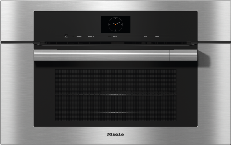 30" compact speed ovenĀ in a perfectly combinable design with automatic programs and combi modes. H7570BM