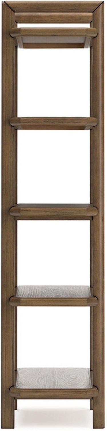 Roanhowe 71 Inch Bookcase In Brown H76970