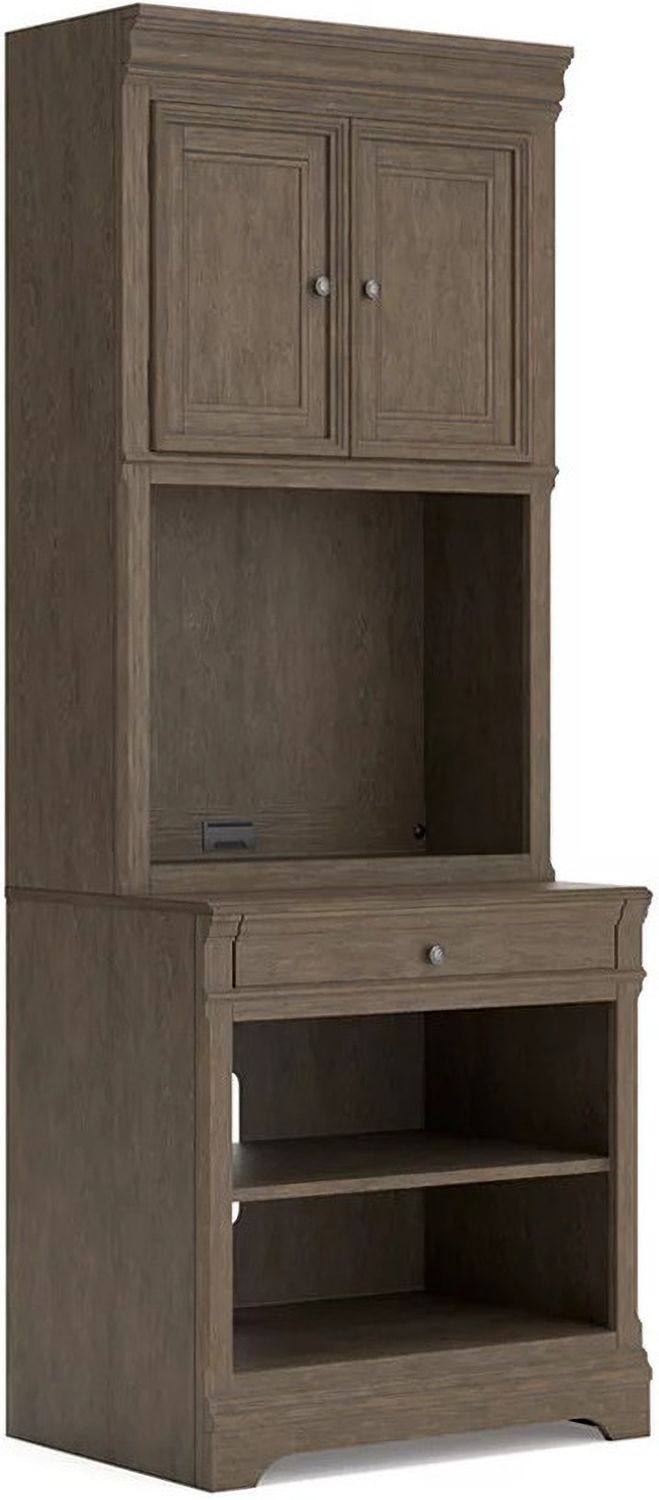 Janismore Bookcase In Weathered Gray H776H7