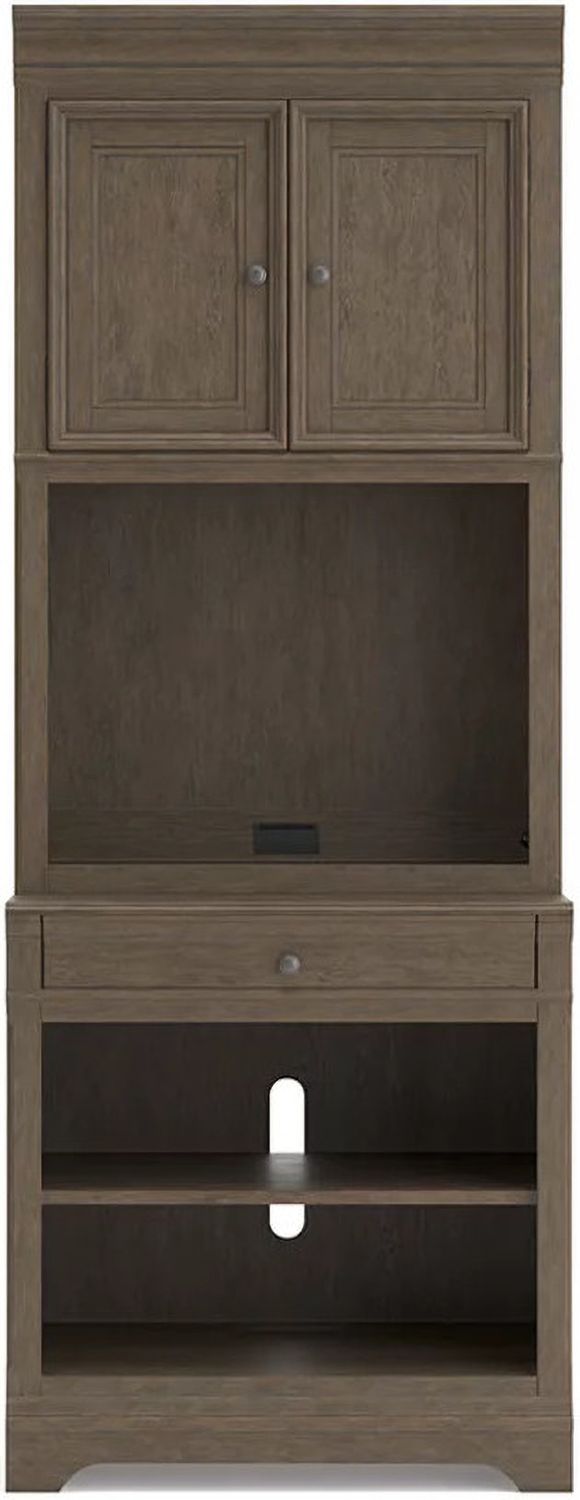 Janismore Bookcase In Weathered Gray H776H7