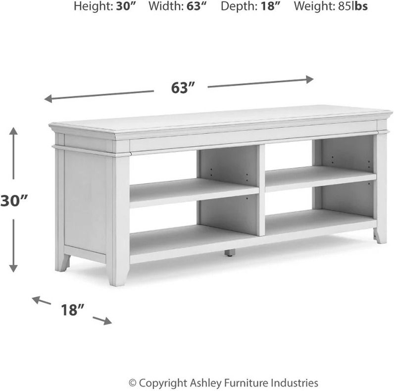 Kanwyn Whitewash Credenza H77746