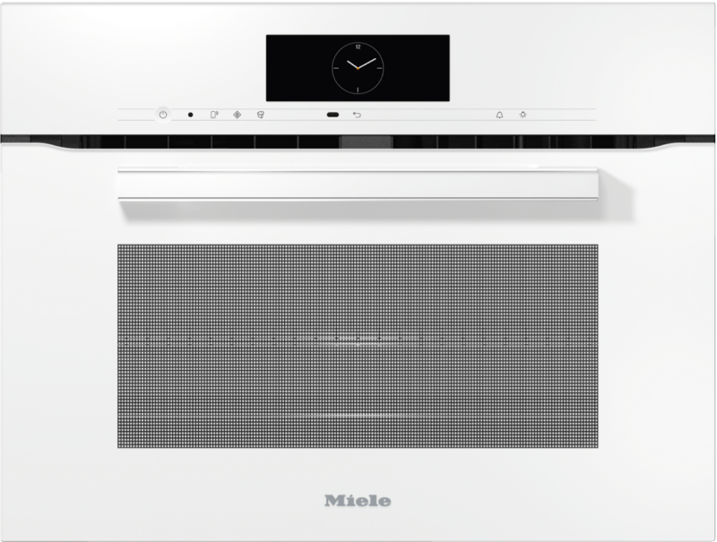 24" compact speed oven  in a perfectly combinable design with automatic programs and roast probe. H7840BMAM