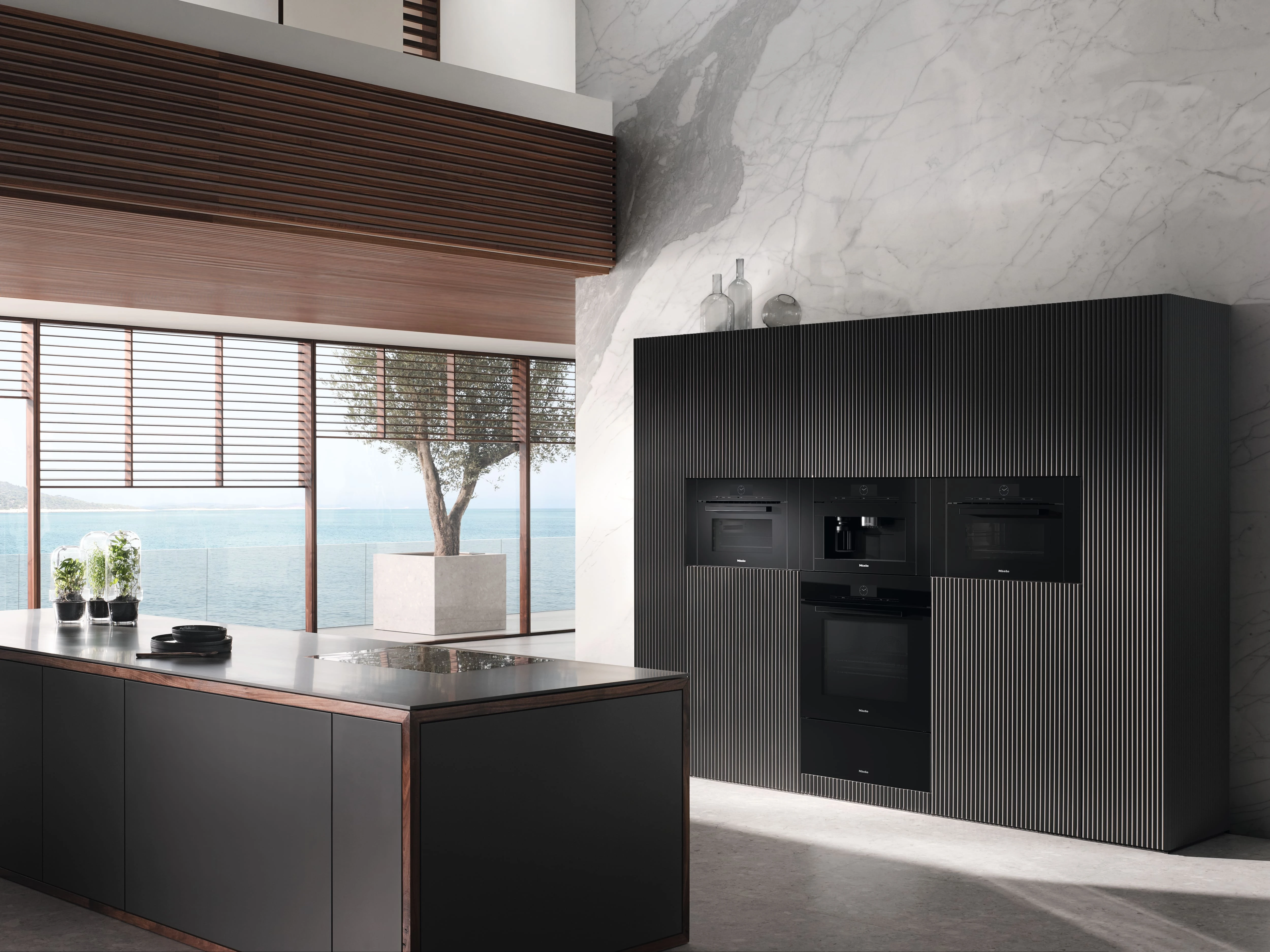 24" VitroLine Speed Oven MTouch (Obsidian Black) H7840BMOB