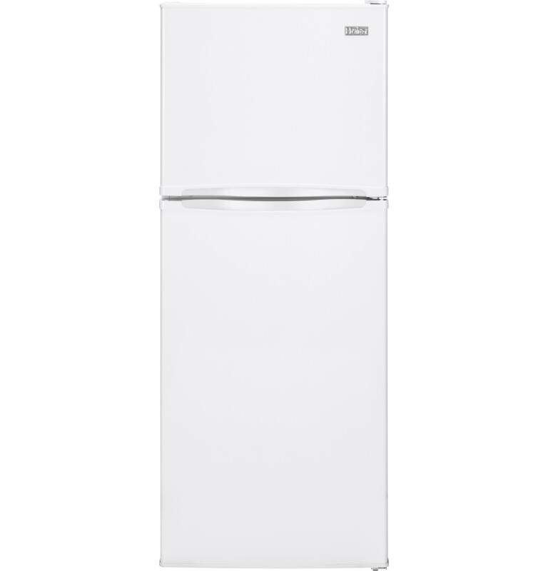 Haier 9.8 Cu. Ft. Top Freezer Refrigerator White HA10TG21SW Picture 1