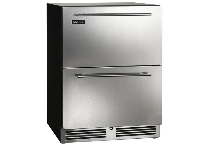 Perlick offers the widest selection of ADA height compliant undercounter refrigeration. These refrigerators are a favorite for homes and light commercial venues, such as hotels and temporary HA24FB4DRAWERS