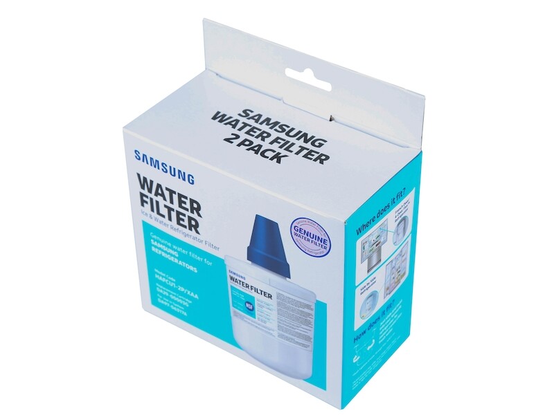 HAF-CU1 2 Pack Refrigerator Water Filter HAFCU12PXAA