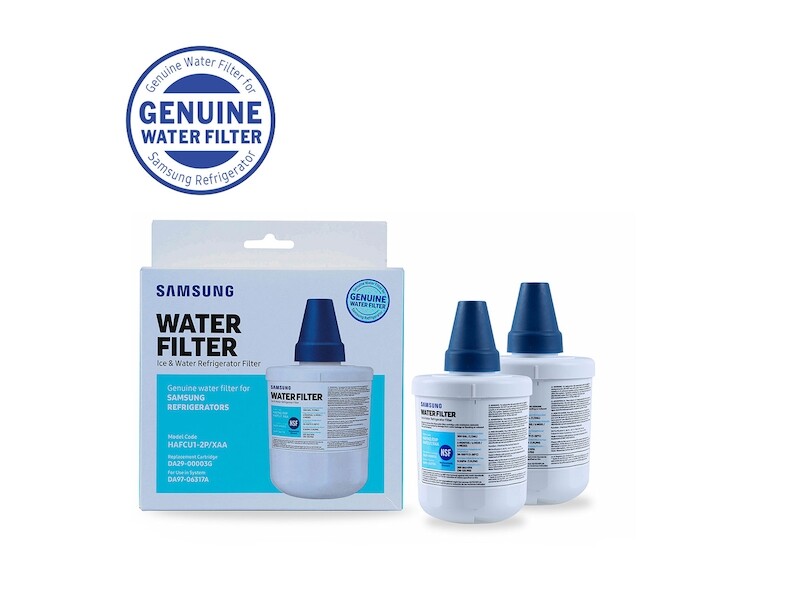 HAF-CU1 2 Pack Refrigerator Water Filter HAFCU12PXAA