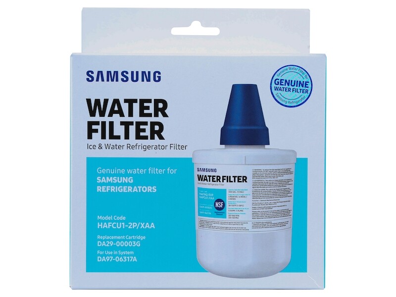HAF-CU1 2 Pack Refrigerator Water Filter HAFCU12PXAA