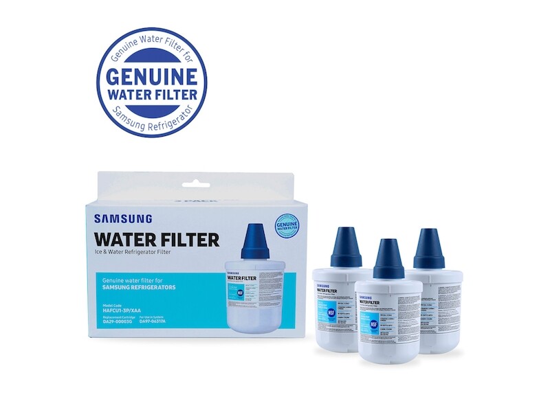 HAF-CU1 3 Pack Refrigerator Water Filter HAFCU13PXAA