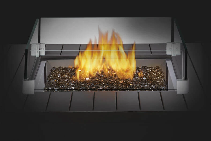 Hamptons Square Patioflame® Table Fire Table HAMP2GY