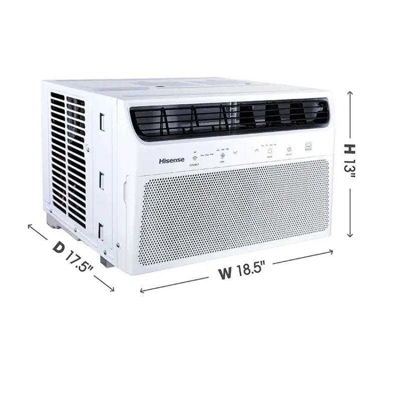350-sq ft Smart Control Window Air Conditioner with Remote HAW0821CW1W