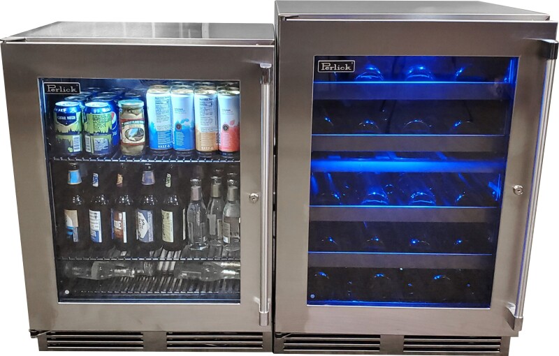 The ADA-Compliant single-door 24-inch Refrigerator is designed for maximum capacity while adhering to strict 34-inch counter height ADA-Compliant requirements. HB24FS