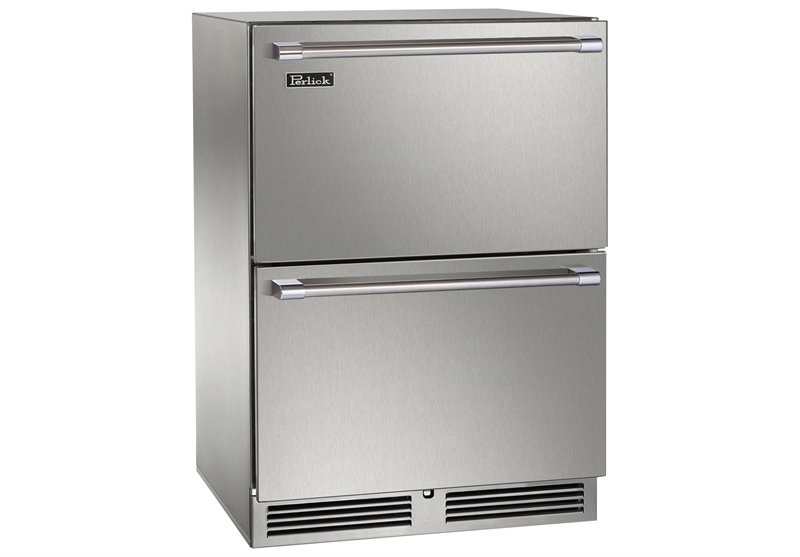 The ADA-Compliant single-door 24-inch Refrigerator is designed for maximum capacity while adhering to strict 34-inch counter height ADA-Compliant requirements. HB24FSSDSTK