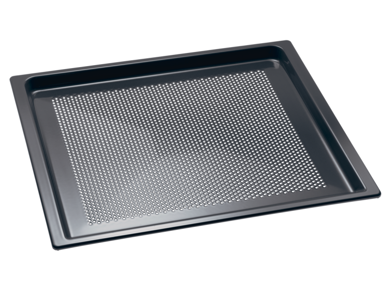 Gourmet baking and AirFry tray, perforated for everything that is crunchy and crisp. HBBL71