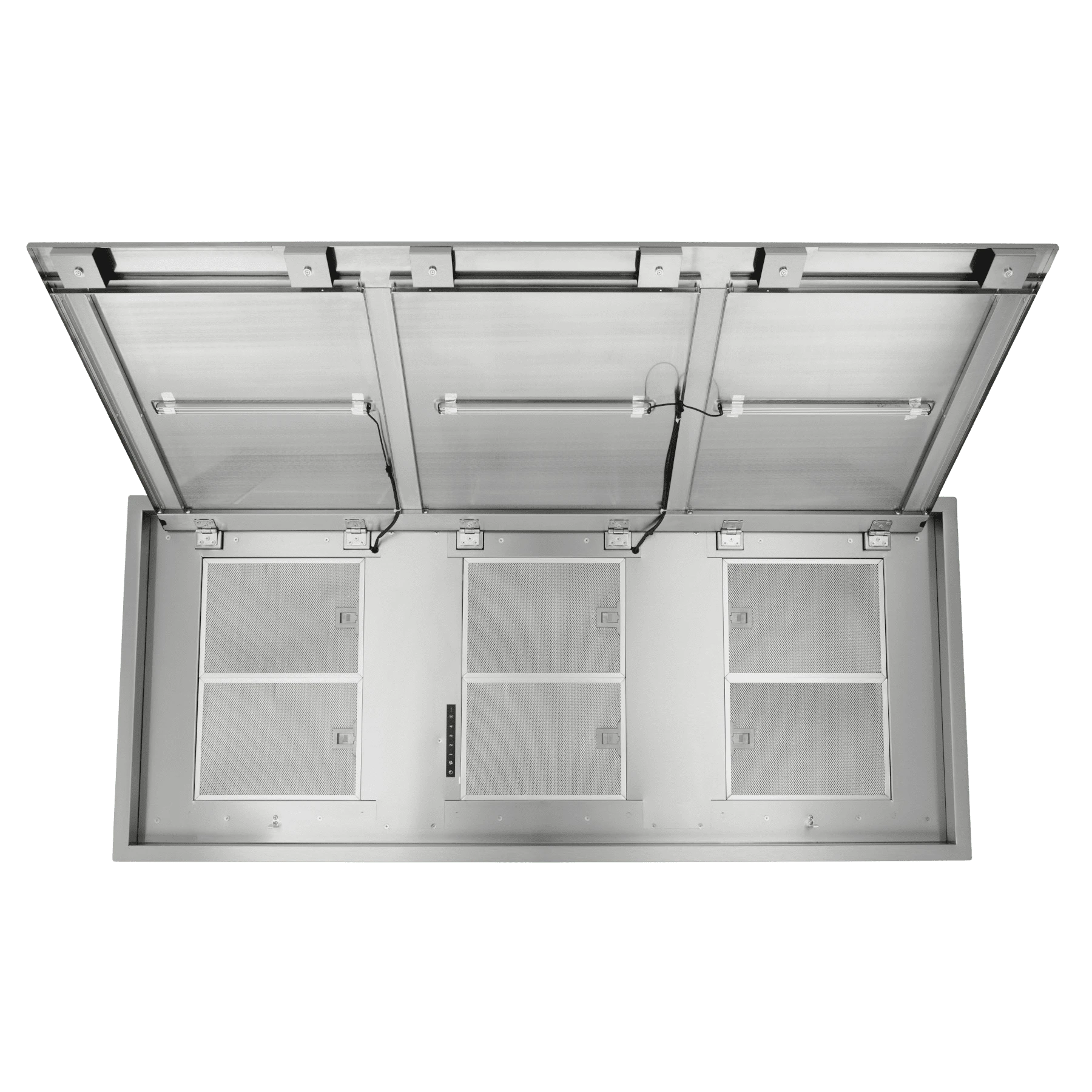 63-inch Ceiling Range Hood With Led Light, Stainless Steel, Blower Sold Separately (hbc1 Series) HBC163ESS
