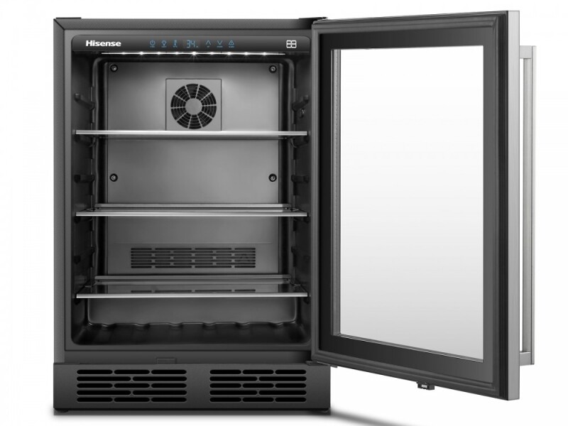 140 Can Freestanding Beverage Cooler HBC54D6AS