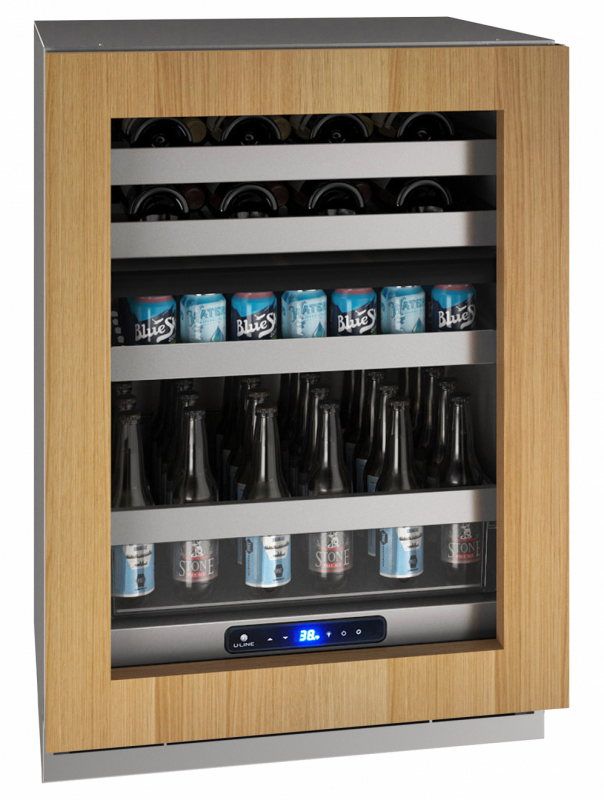 24" Dual-Zone Beverage Center HBD524