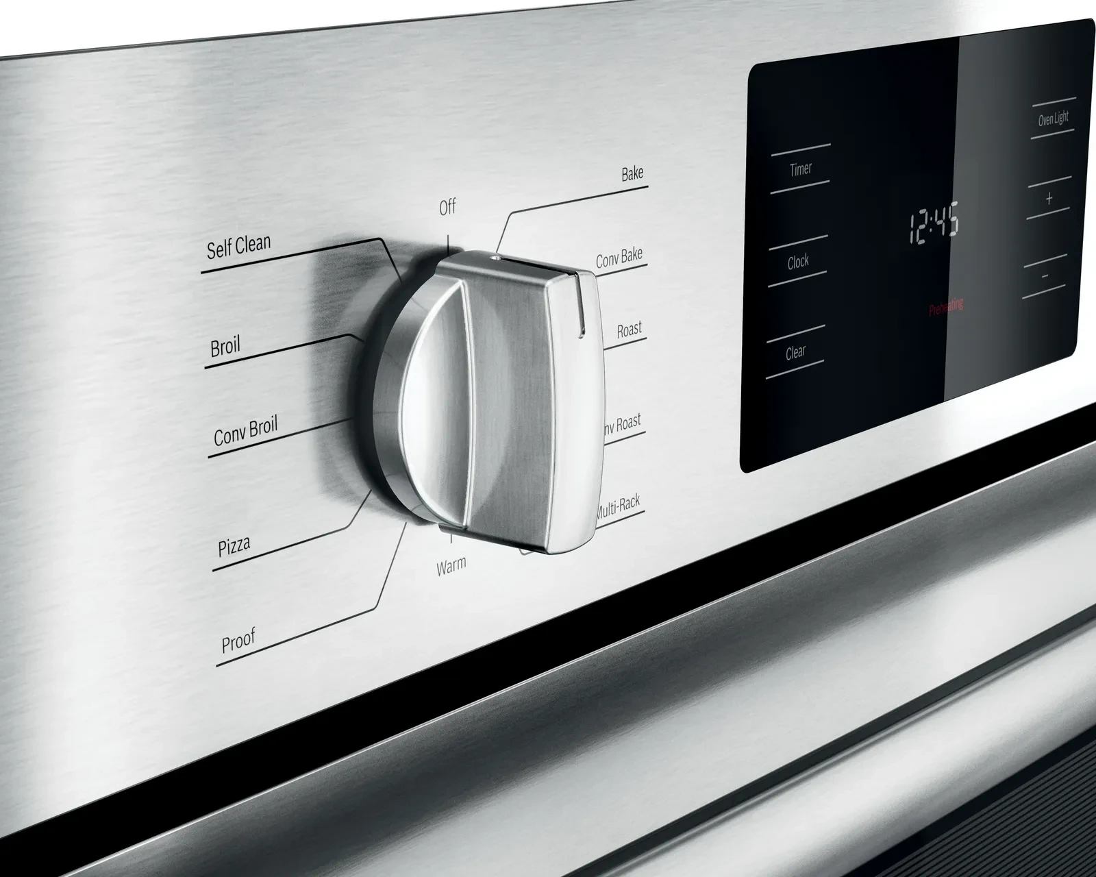 Metal knobs for stylish control