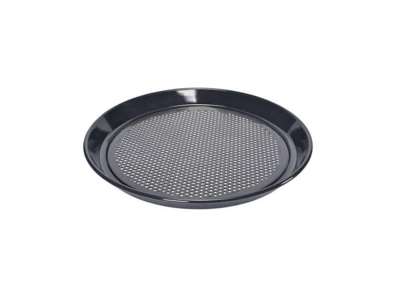 Round Gourmet baking and AirFry tray, perforated for baking perfect cookies in the Moisture Plus operating mode. HBFP271