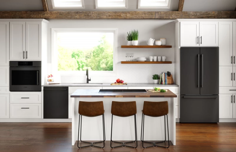 800 Series Single Wall Oven 30'' Left SideOpening Door HBL8444LUC
