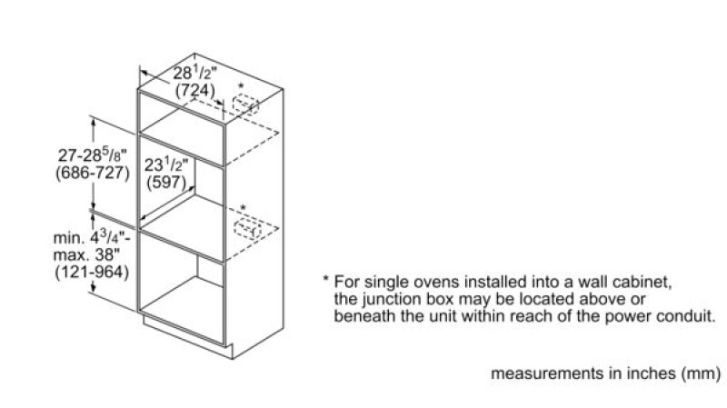 800 Series Single Wall Oven 30" HBL8463UC