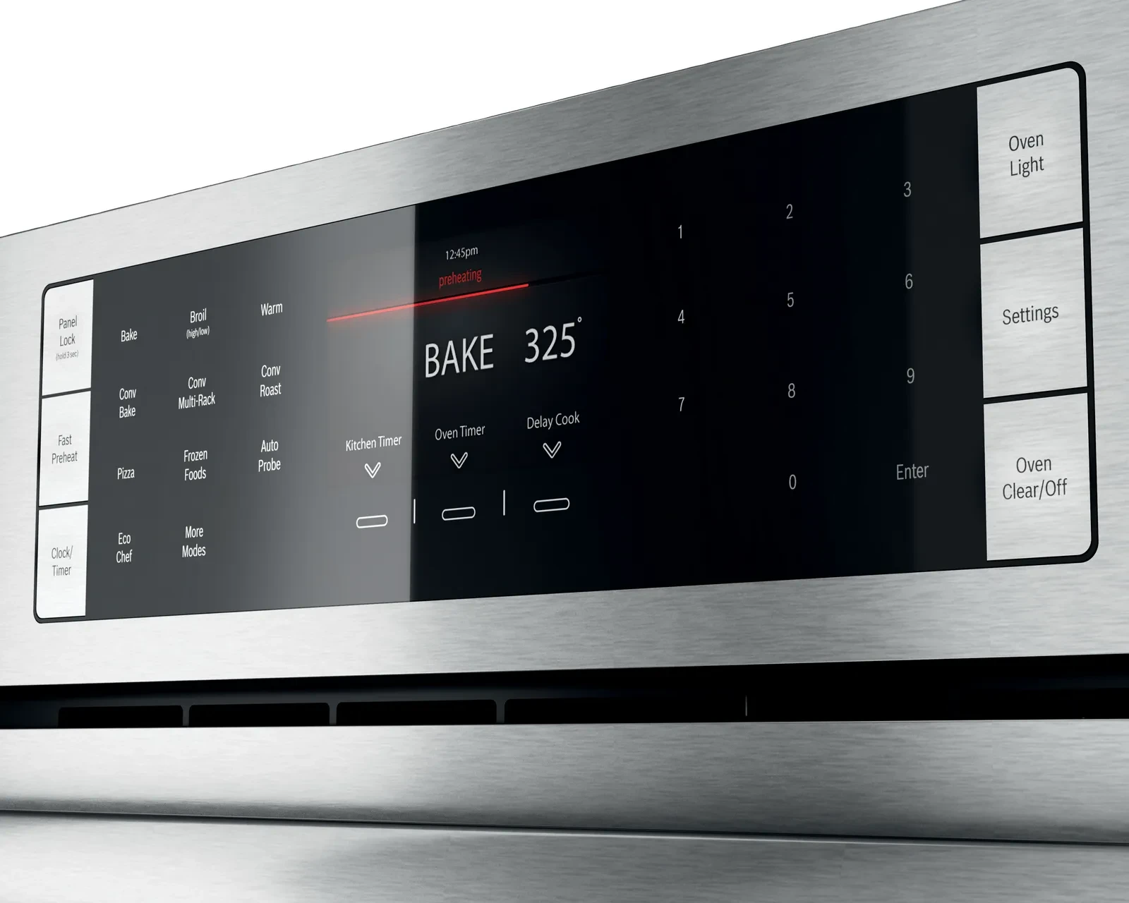 Operates easily with the Color TFT Control Panel