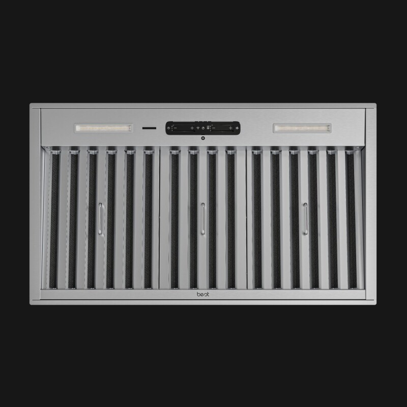 BEST Range Hoods 36-INCH BUILT-IN RANGE HOOD, 650 MAX BLOWER CFM, 20-1/4" DEPTH, STAINLESS STEEL (HBN3 SERIES) Stainless Steel HBN33696SS Picture 1