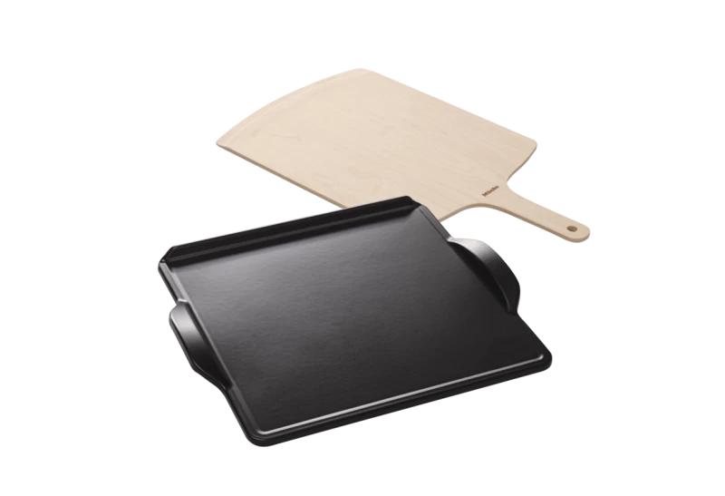 Gourmet baking and pizza stone for achieving the same results as if baked in a stone oven. HBS70