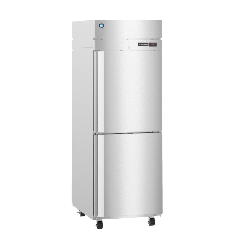 HC1A-HS-HS, Heated Cabinet, Single Section Pass Thru Upright, Half Stainless Doors with LockTitle HC1AHSHS