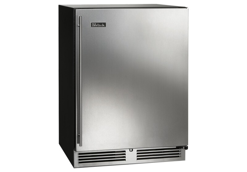 Inspired by Perlick's award-winning commercial refrigeration offering, the Perlick C-Series Refrigerator provides maximum capacity for storage of food and beverages. HC24RB4