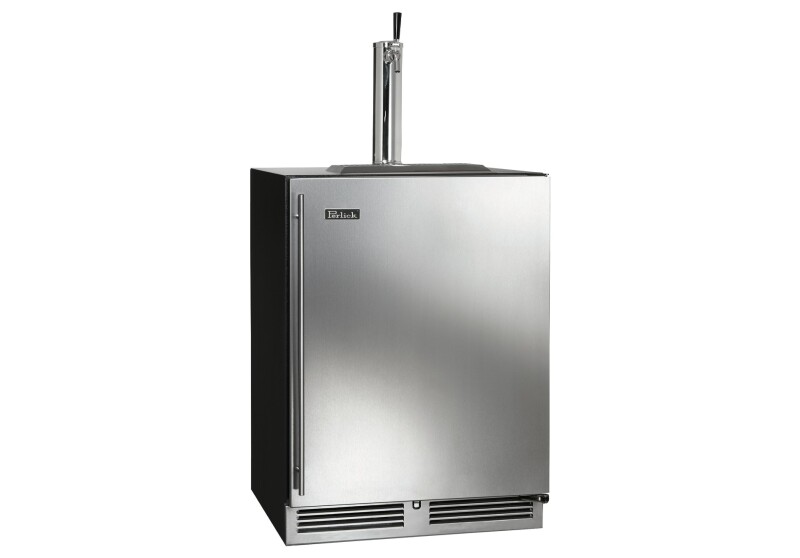 Inspired by Perlick's award-winning commercial dispensing equipment offering, you can trust Perlick's C-Series Beverage Dispenser to pour the perfect cold beverage every time, just like the p HC24TB4