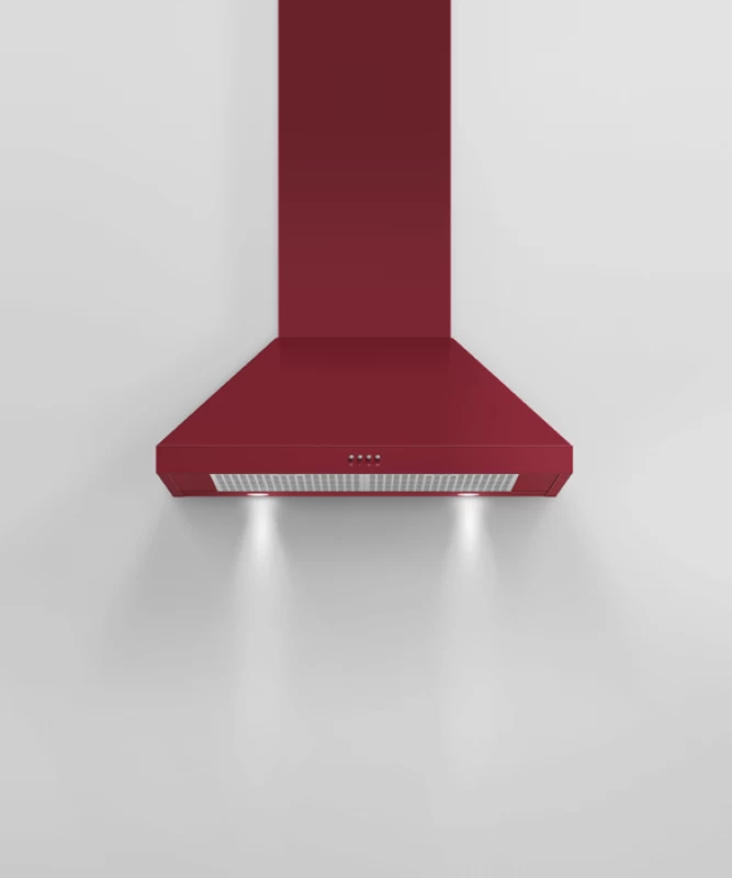 30" Series 7 Pyramid Chimney Wall Range Hood HC30PCR1