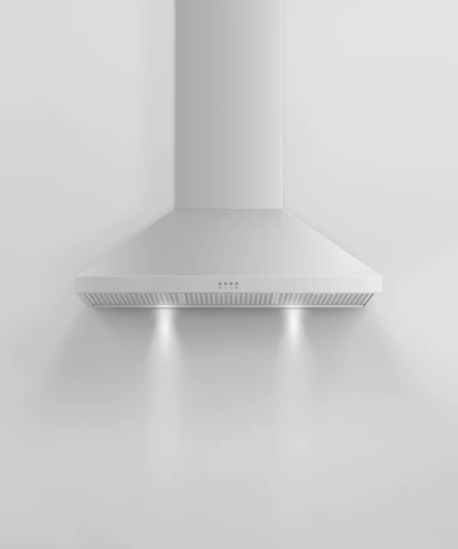 Wall Range Hood, 36", Pyramid Chimney view 4