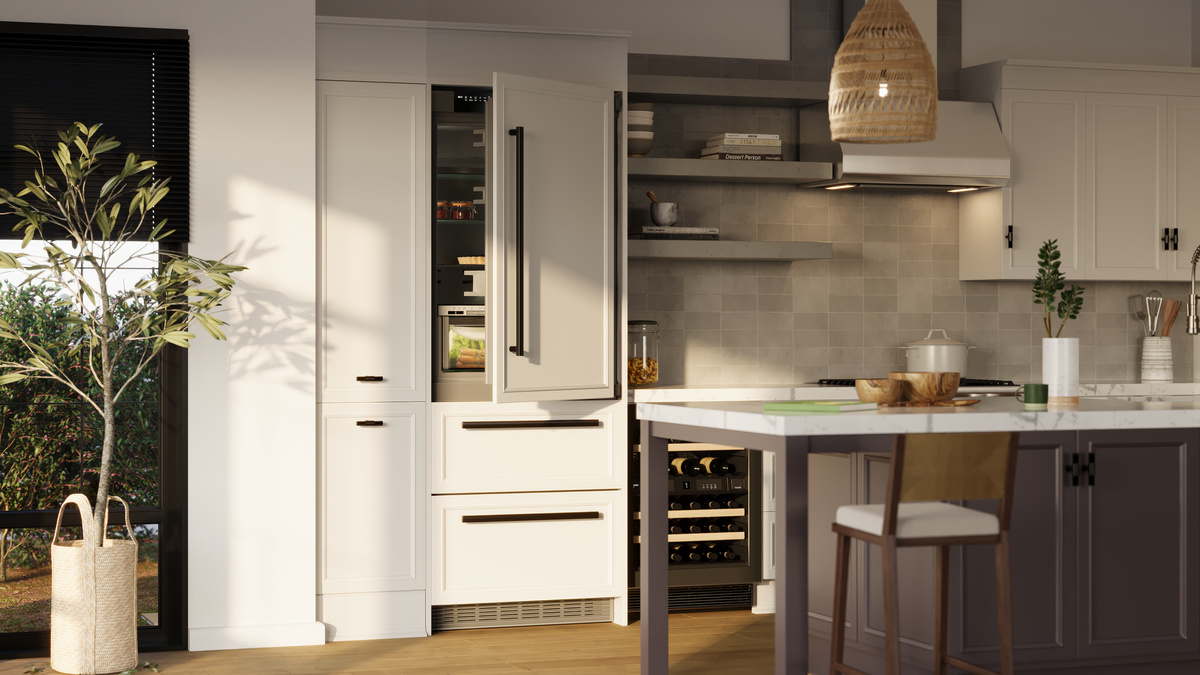 Fully Integrated Bottom Freezer Refrigerator with BioFresh, Right Hinged HCB1590G