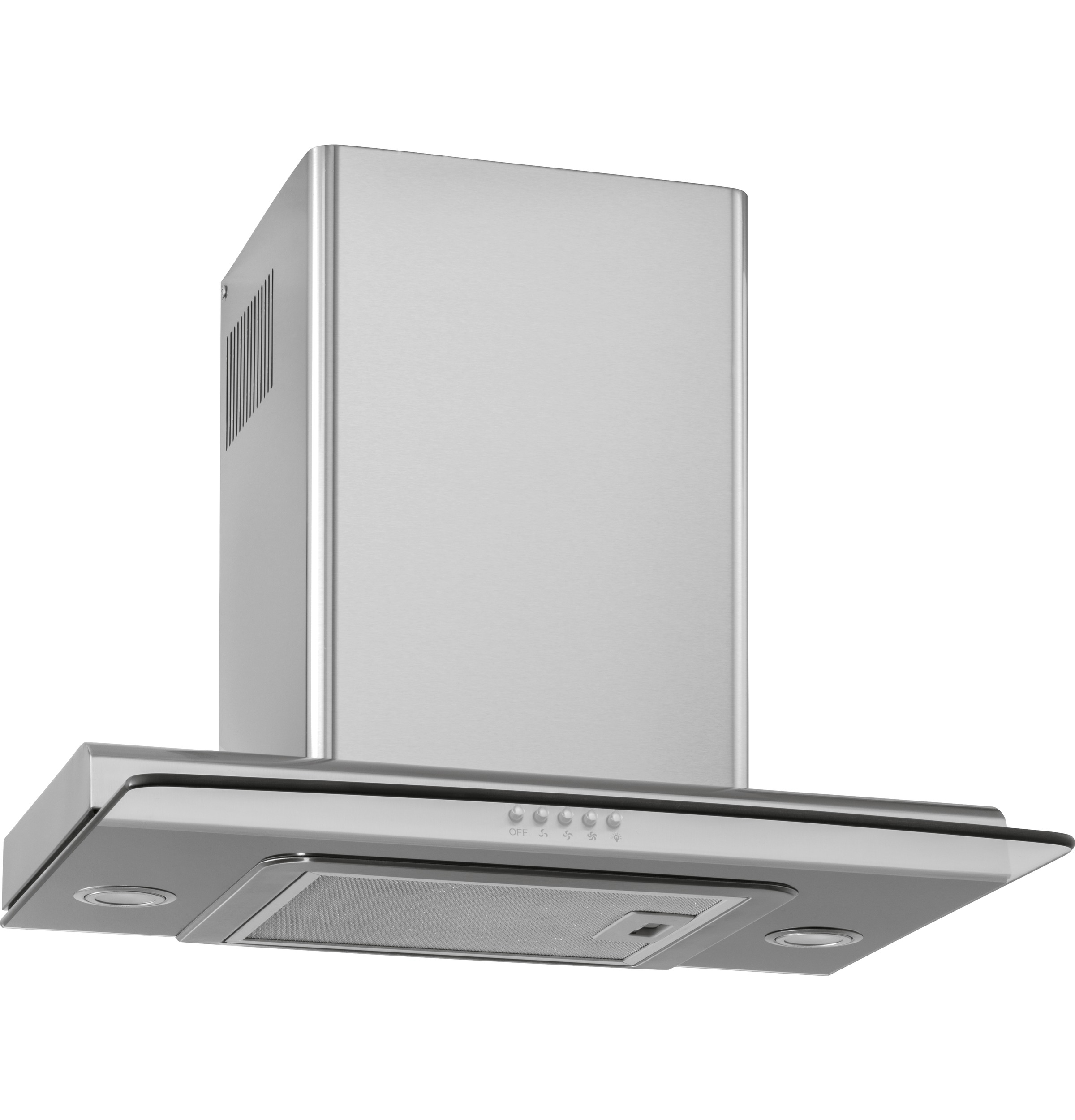 24" Chimney Vent with Tempered Glass HCH2100ACS