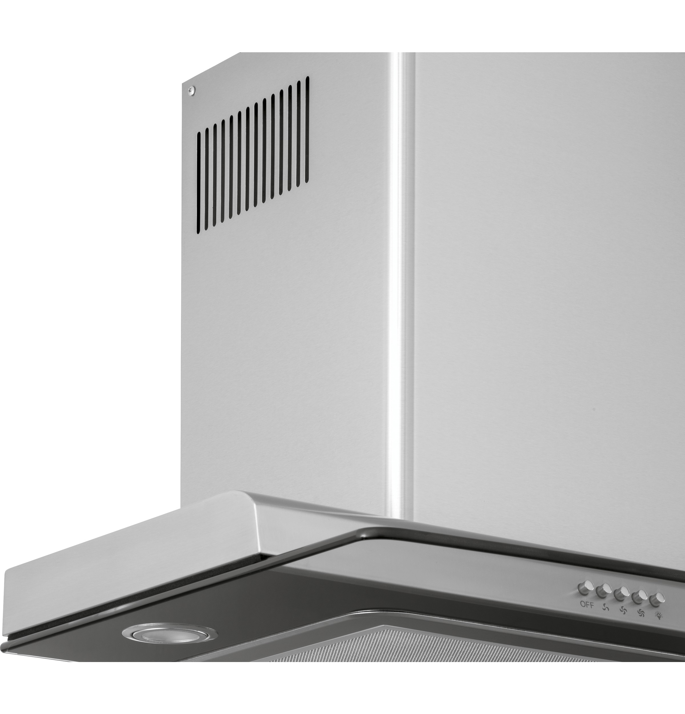 24" Chimney Vent with Tempered Glass HCH2100ACS