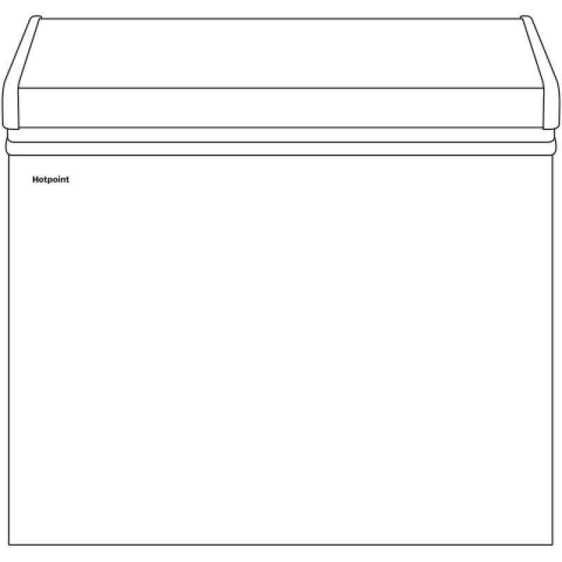 7.1 Cu. Ft. Manual Defrost Chest Freezer HCM7SMWW, product image 7 of 8