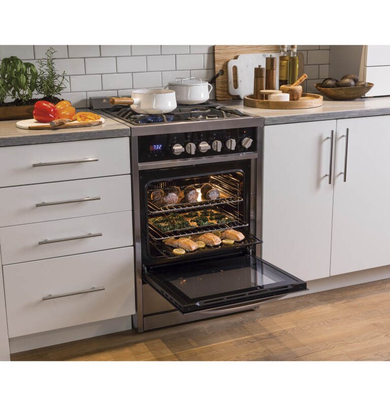 24" 2.0 Cu. Ft. Dual-Fuel Free-Standing Range24" 2.0 Cu. Ft. Dual-Fuel Free-Standing Range HCR2250ADS, product image 7 of 22