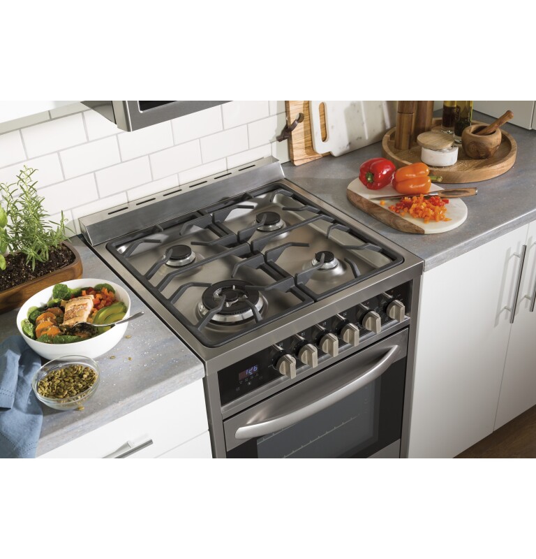 24" 2.0 Cu. Ft. Dual-Fuel Free-Standing Range24" 2.0 Cu. Ft. Dual-Fuel Free-Standing Range HCR2250ADS, product image 8 of 22