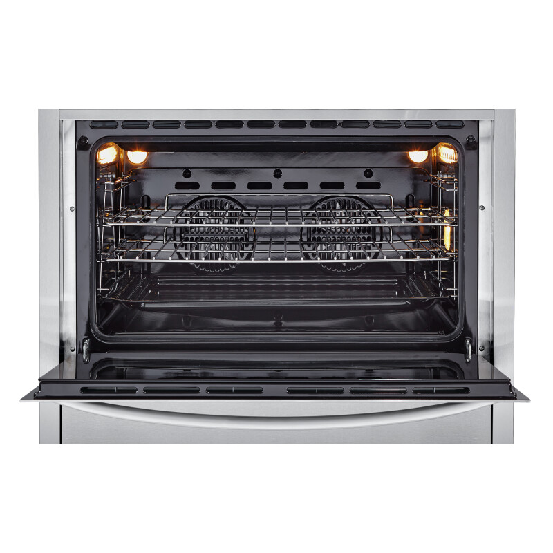 3.8 Cu. Ft Dual Fuel Freestanding Range3.8 Cu. Ft Dual Fuel Freestanding Range HCR6250ADS