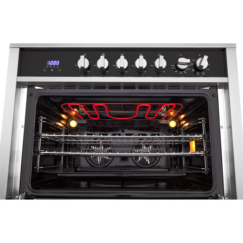 3.8 Cu. Ft Dual Fuel Freestanding Range3.8 Cu. Ft Dual Fuel Freestanding Range HCR6250ADS