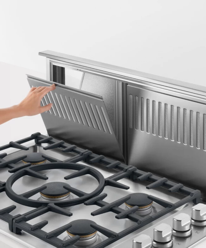 Downdraft Range Hood, 36", Telescopic view 4