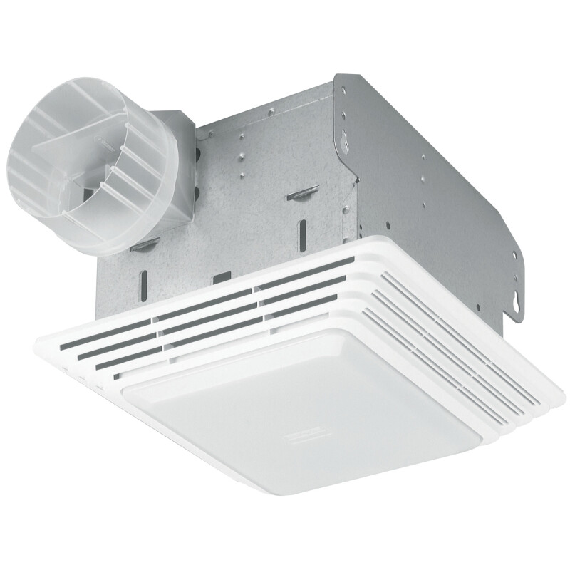 Heavy Duty 80 CFM Ventilation Fan with Incandescent Light, 2.5 Sones HD80L