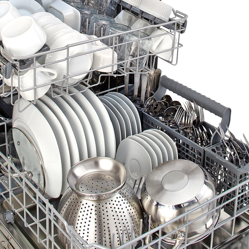 24-in. ENERGY STAR® Qualified Built-In Dishwasher24-in. ENERGY STAR® Qualified Built-In Dishwasher HDBL655AFS, product image 4 of 9