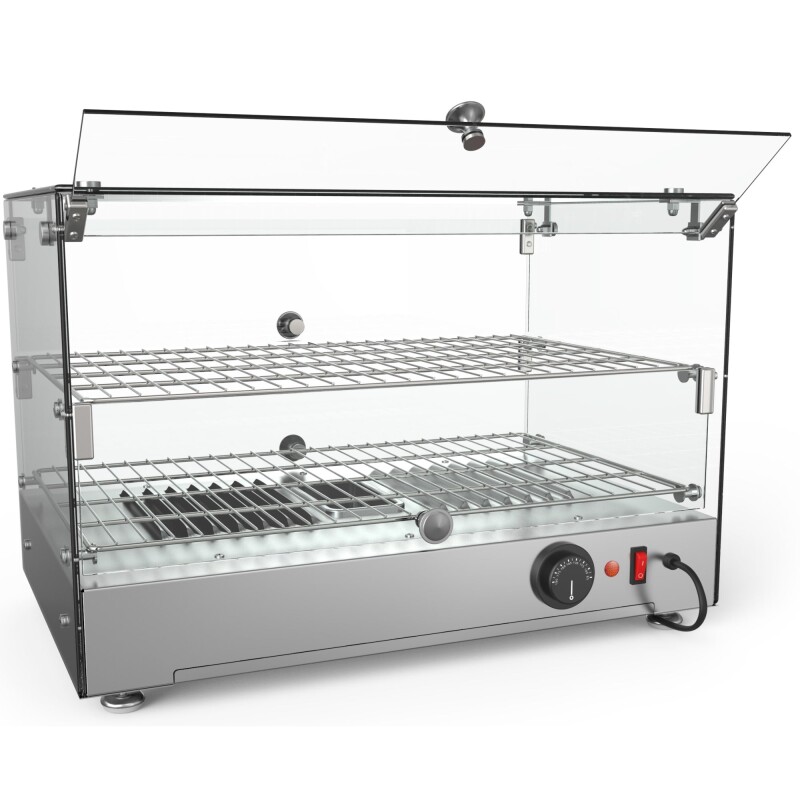 22 in. Glass Countertop Display Warmer, 1.7 cu. ft HDC17C, product image 3 of 10