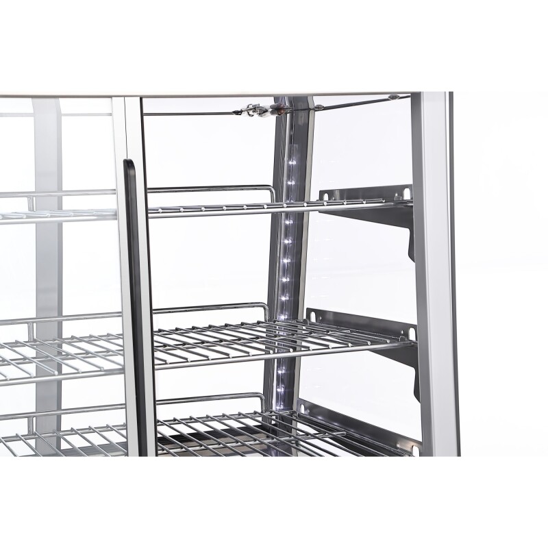 26 in. Glass Countertop Display Warmer, 6.5 cu. ft. in Stainless Steel HDC3CSS, product image 8 of 12