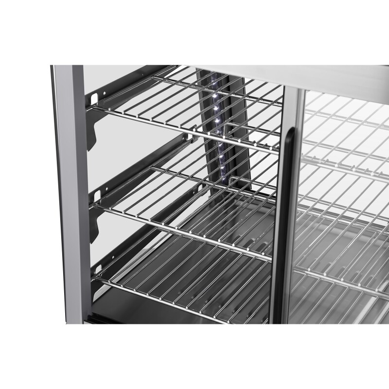 26 in. Glass Countertop Display Warmer, 6.5 cu. ft. in Stainless Steel HDC3CSS, product image 9 of 12