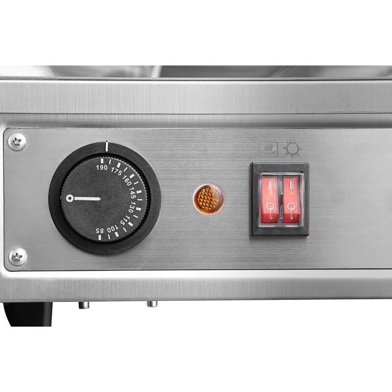 26 in. Glass Countertop Display Warmer, 6.5 cu. ft. in Stainless Steel HDC3CSS, product image 10 of 12